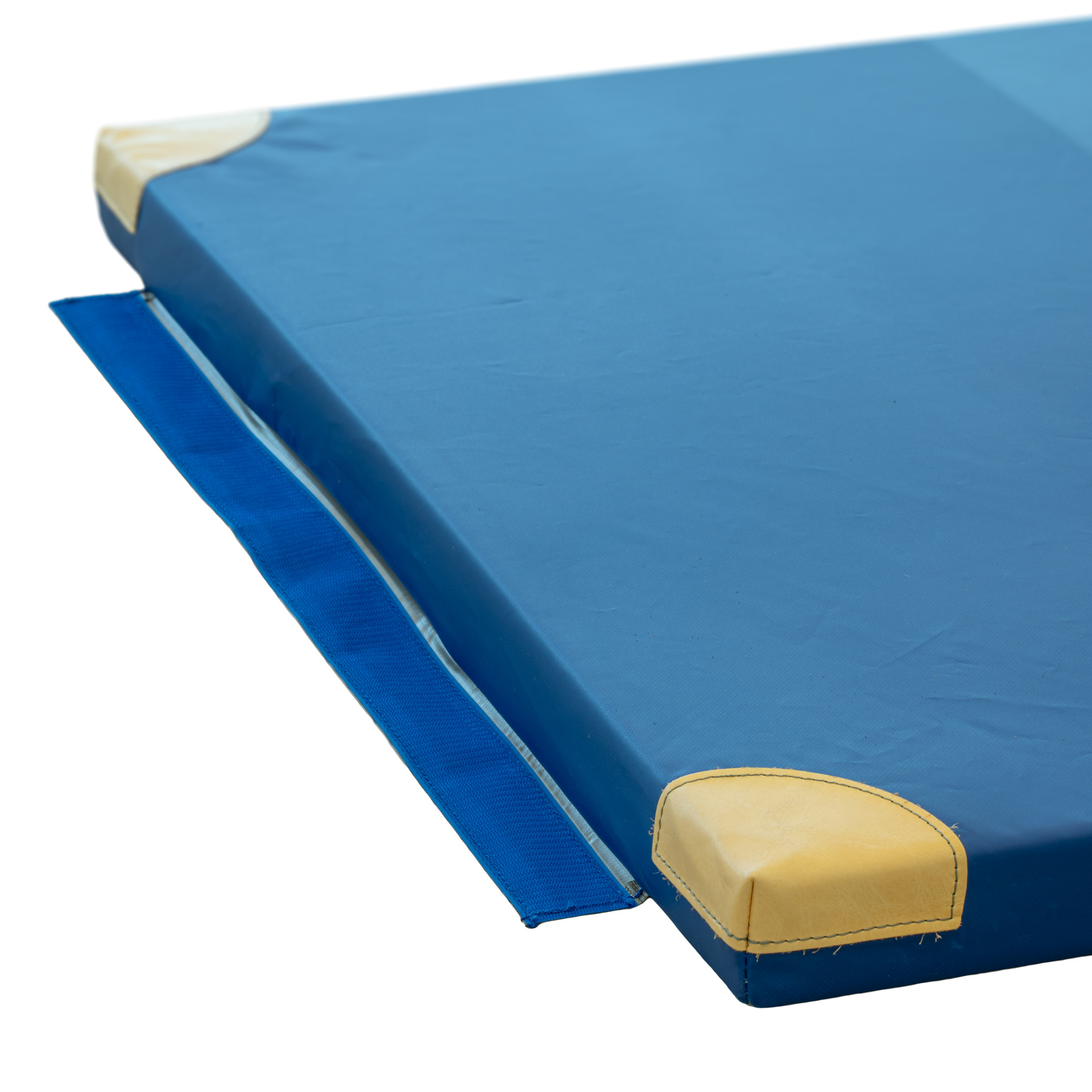 Erhard Sport Turnmat - 150x100x6 cm Leren Hoeken