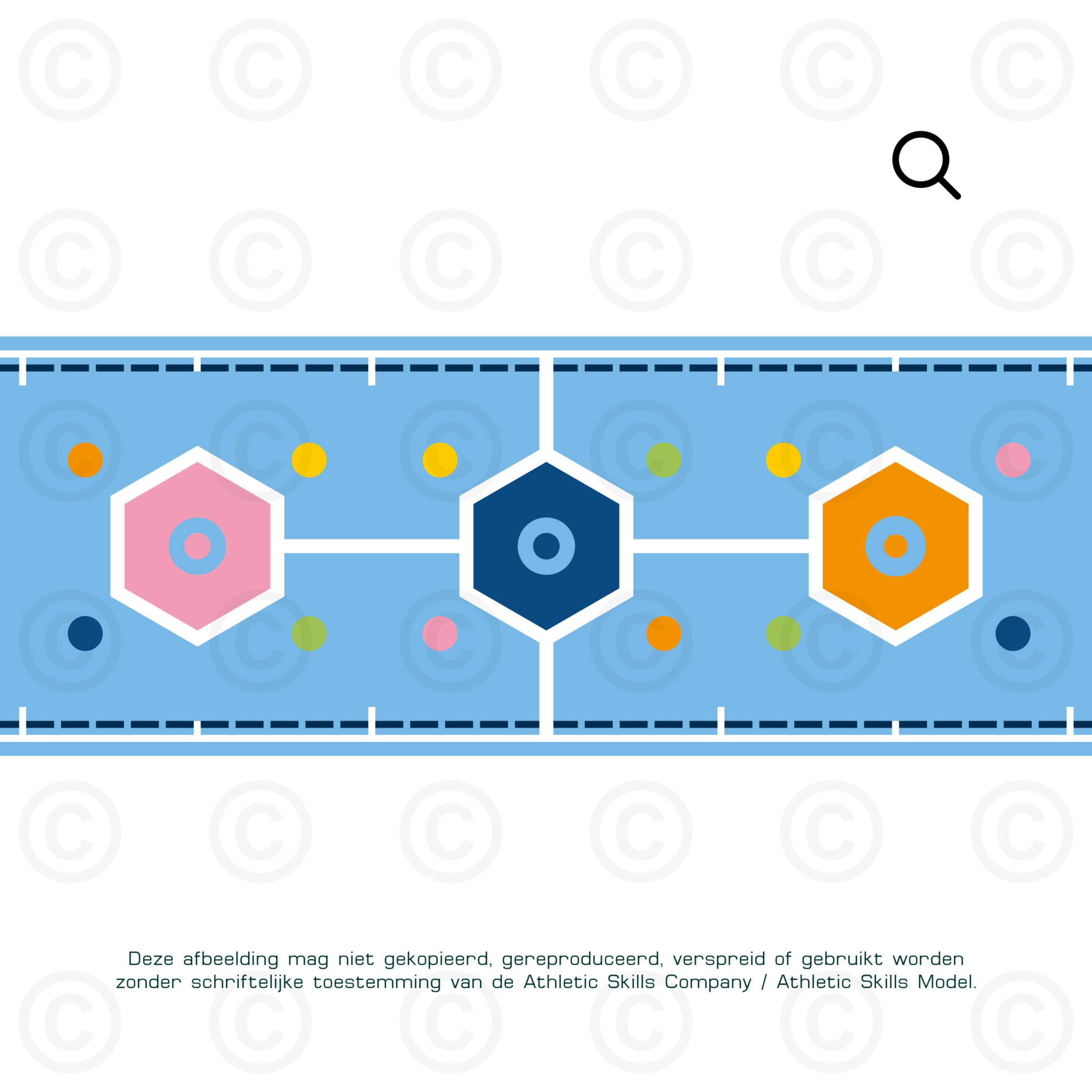 ASM Lange Mat - Hexagon - 6m, sandwichvulling