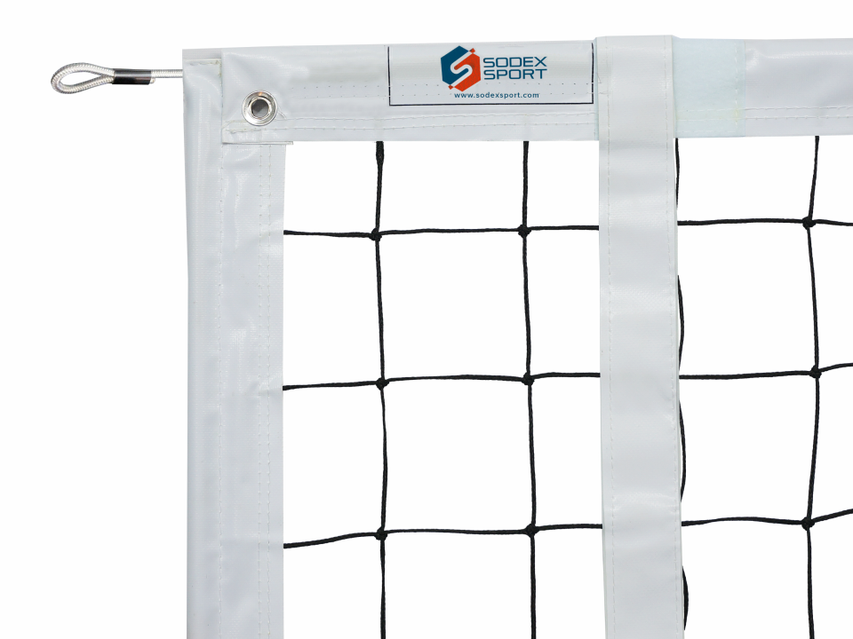 Wedstrijd volleybalnet met kevlar spankabel - Erhard Sport