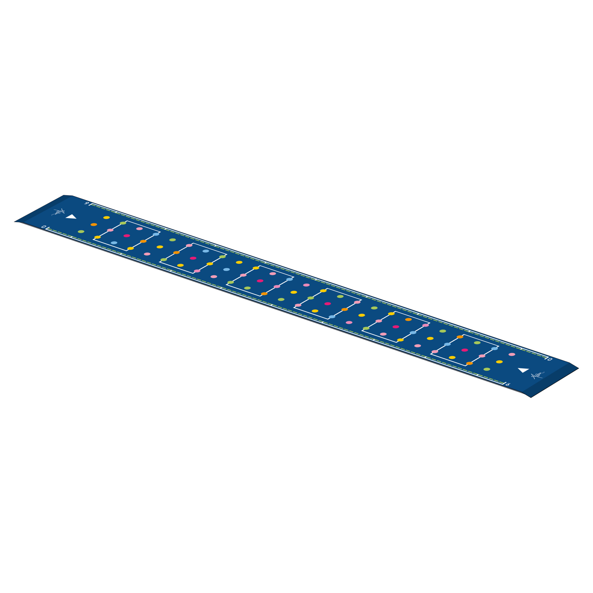 ASM Lange Mat - Dots 10m, sandwichvulling