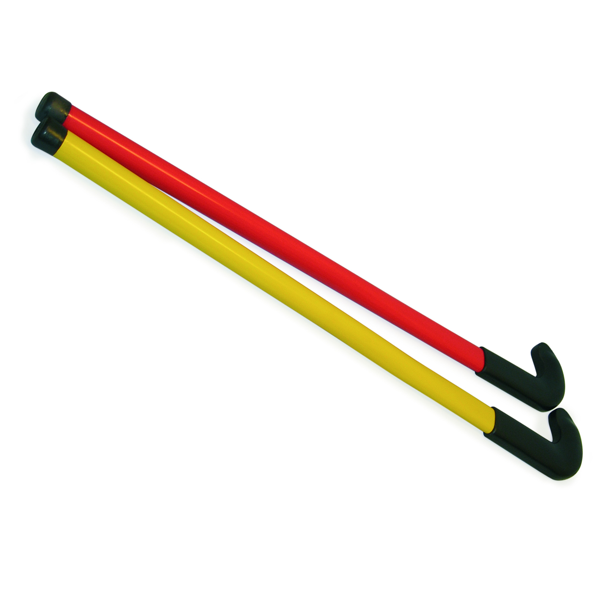 Kunststof hockeystick, geel