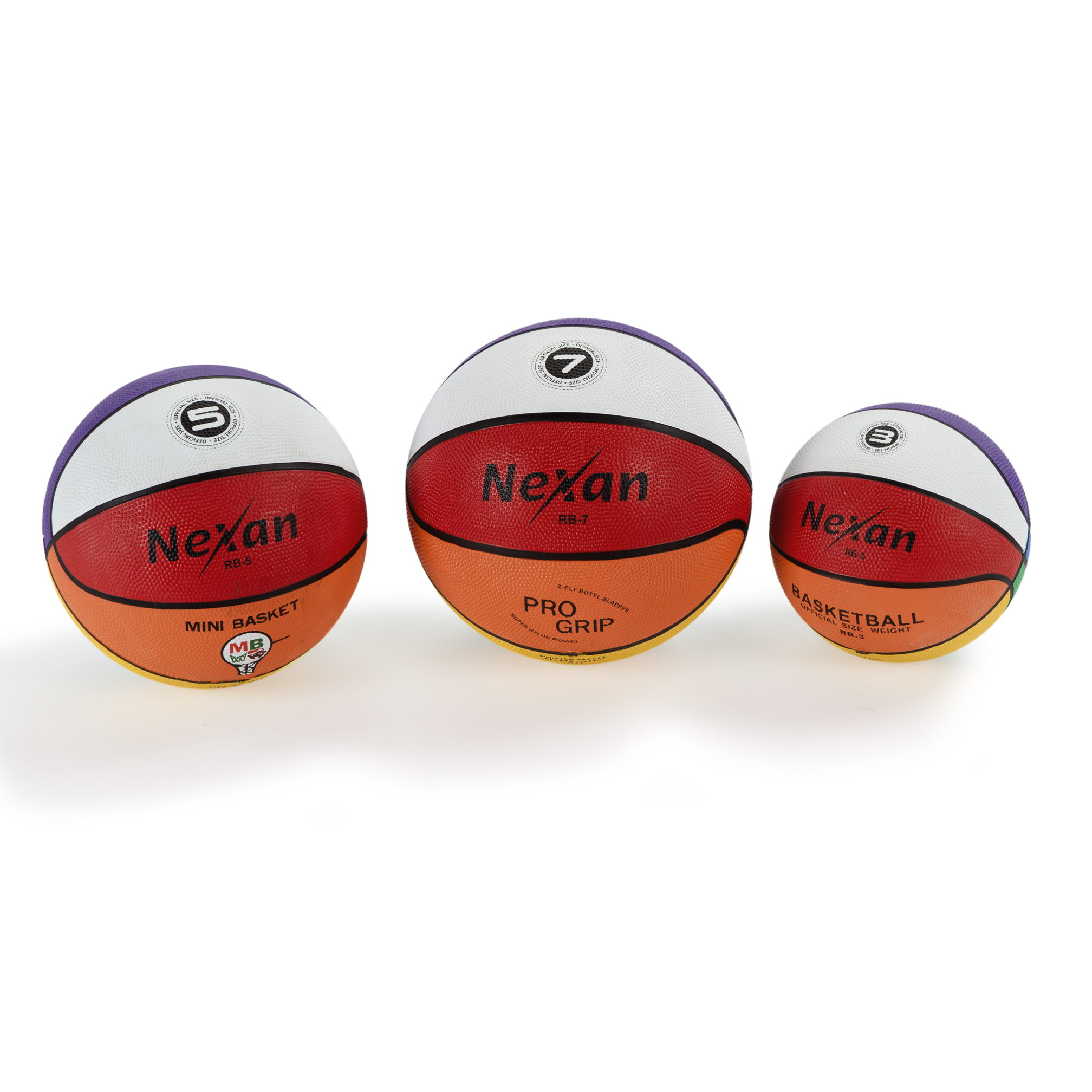 Basketbal Nexan Rainbow, M5
