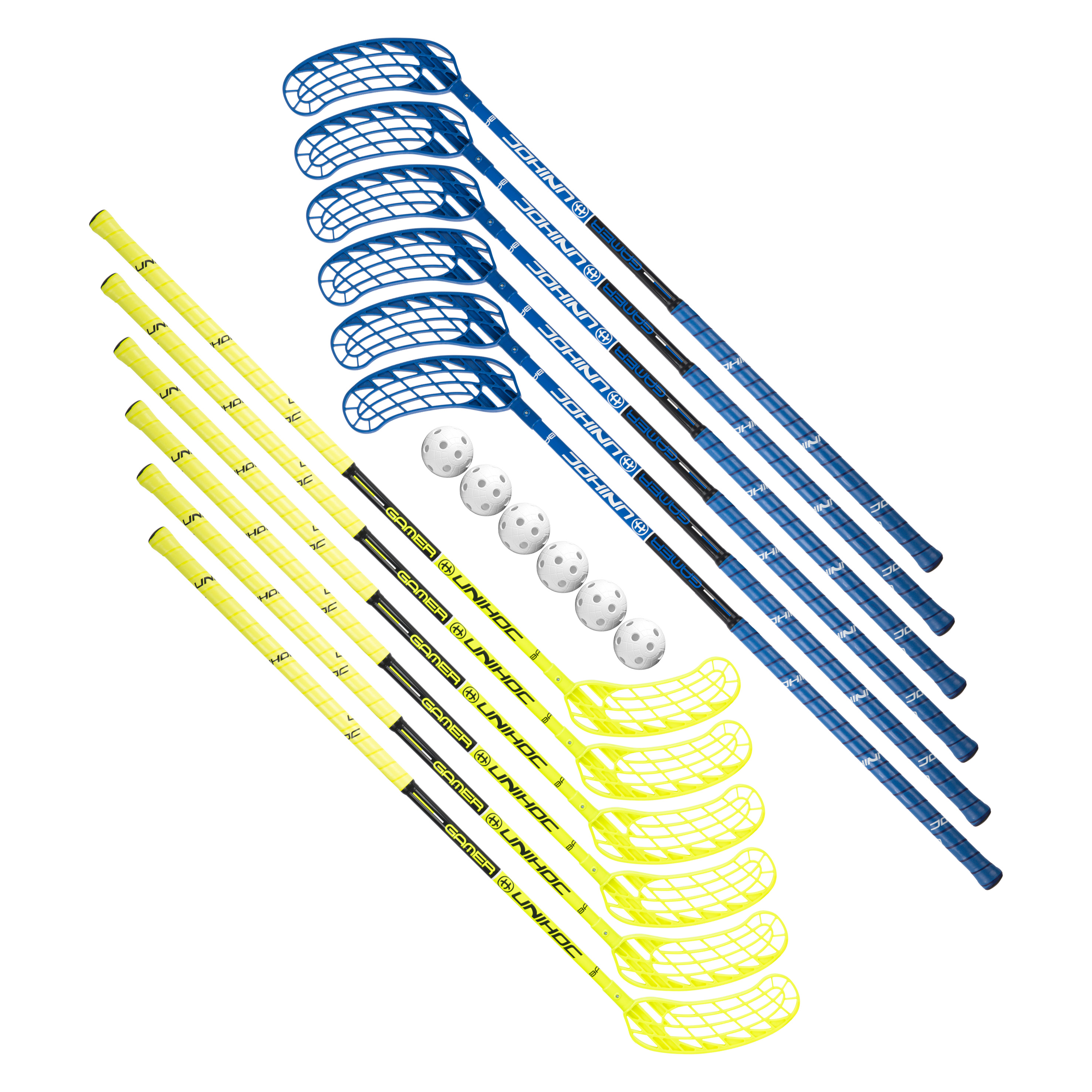 Unihoc floorball sticks GAMER set 75 cm