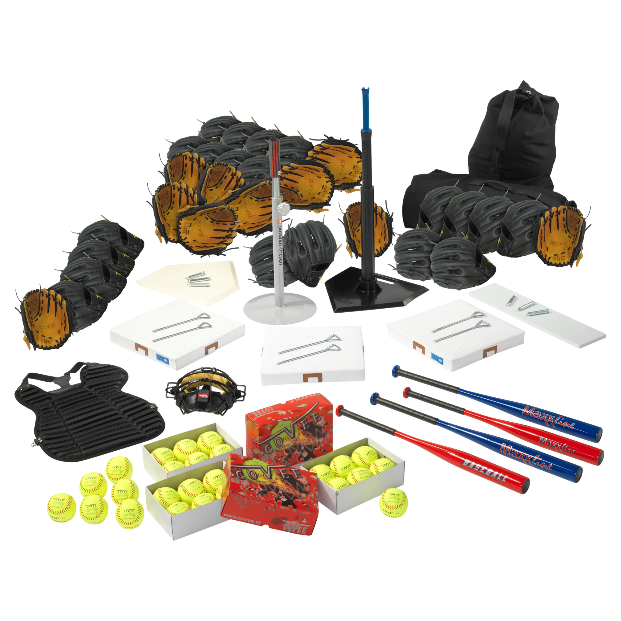 Voordeelset Soft-/Honkbal Outdoor