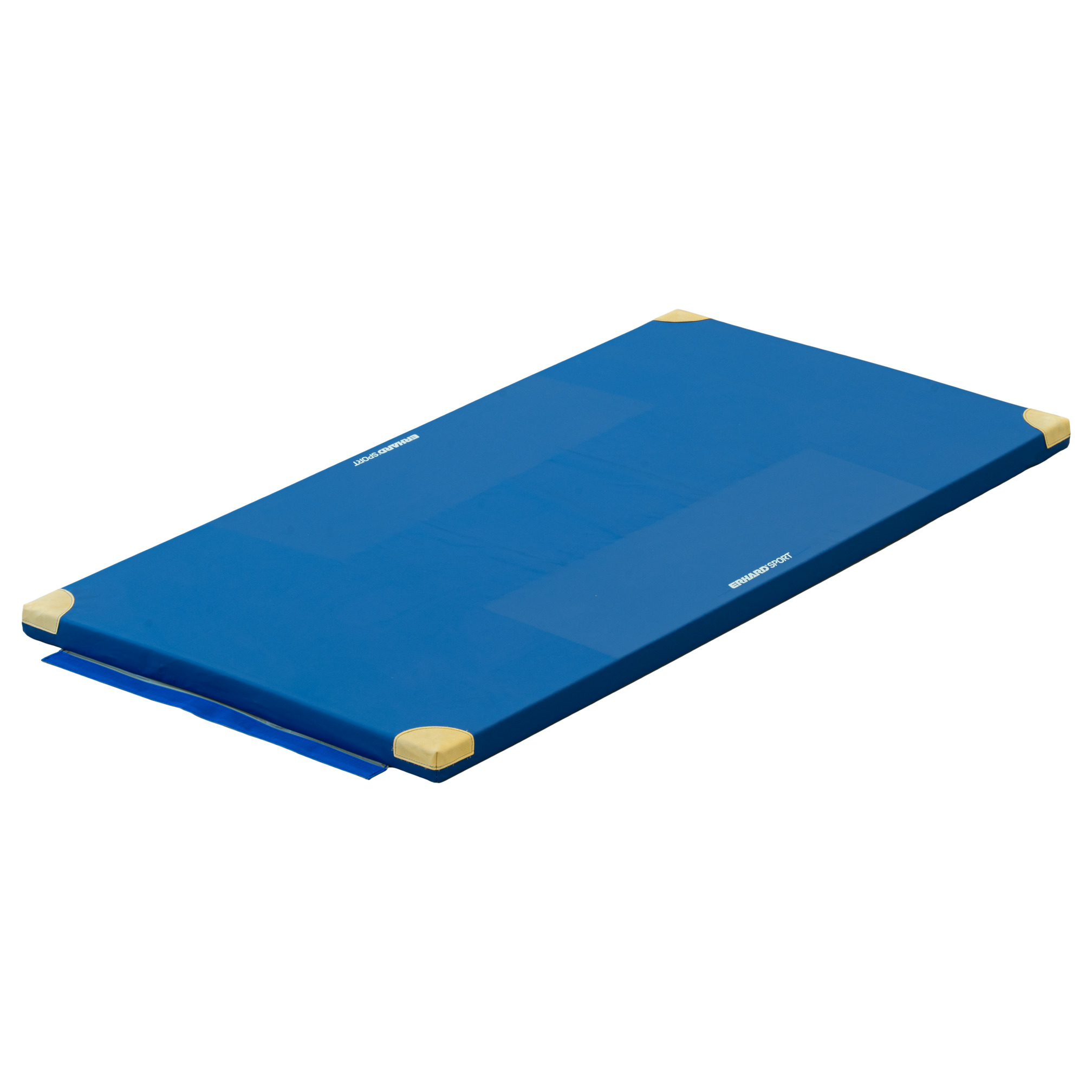 Erhard Sport Turnmat - 200x100x6 cm Leren Hoeken
