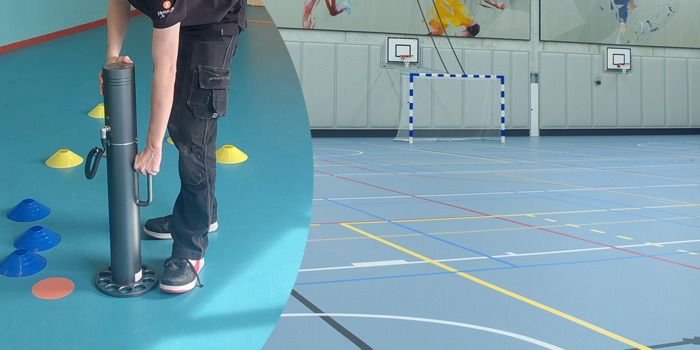 Maak je Janssen-Fritsen onderhoudsabonnement compleet met de sportvloer