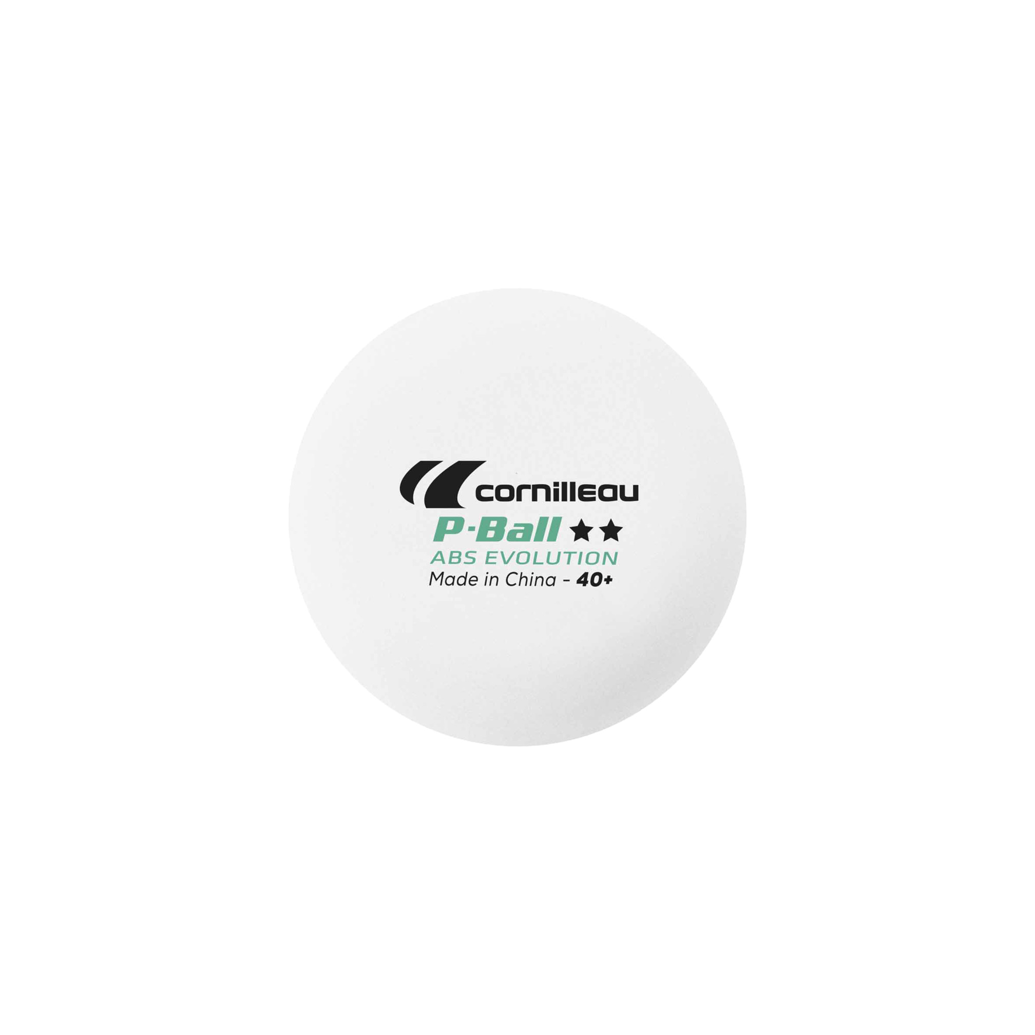 Tafeltennisballen Sport wit