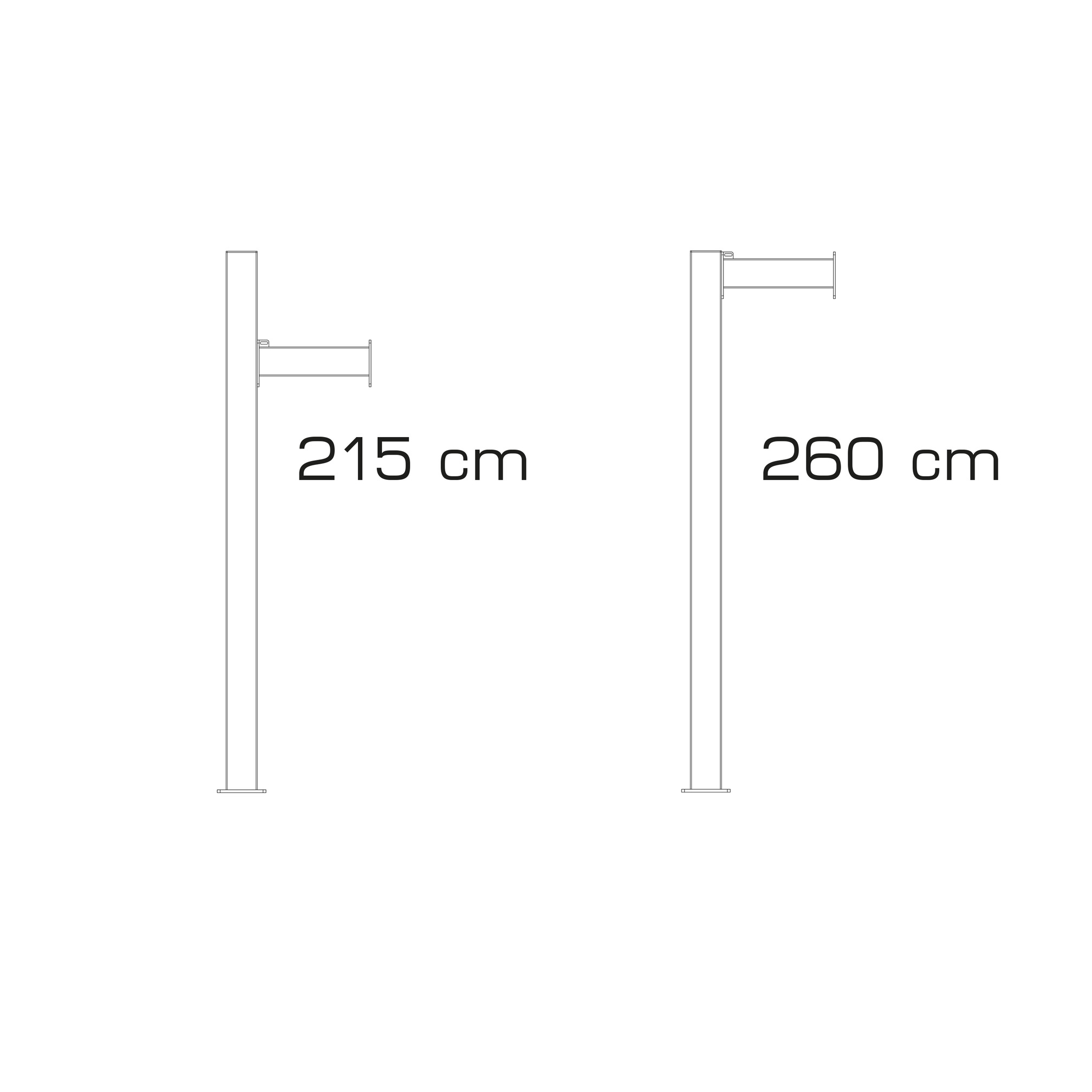 Outdoor Slammer – 60 cm Vooruitsteek