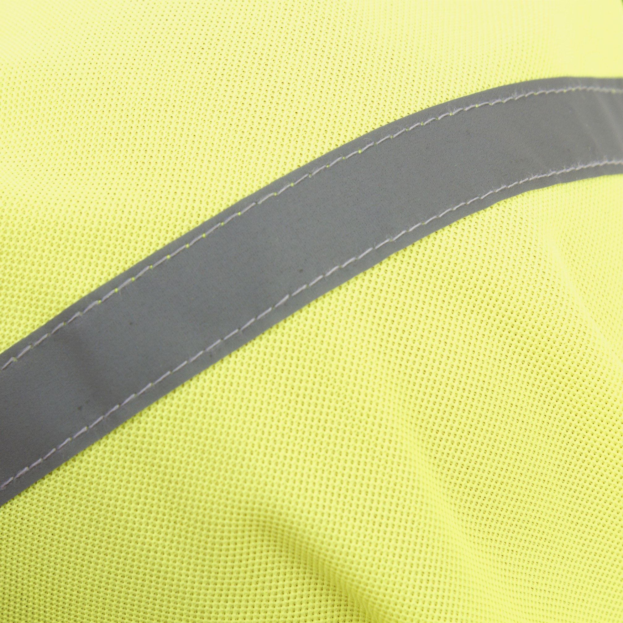 Partijvest reflecterend junior, geel