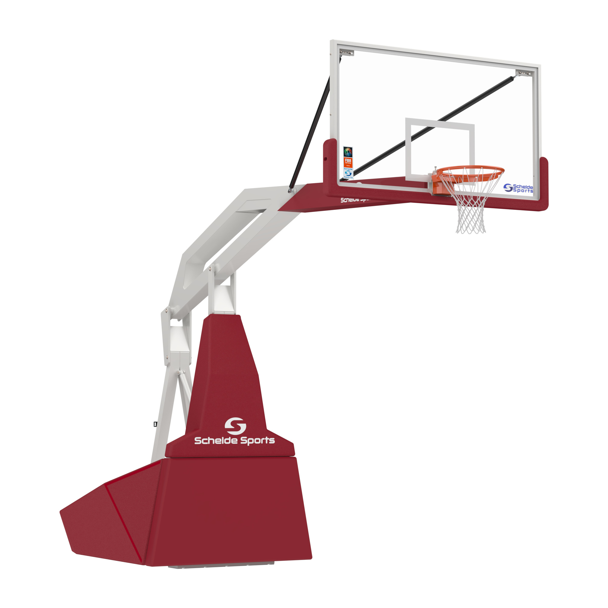 Schelde Super SAM 325 Pro Padding Set - Rood