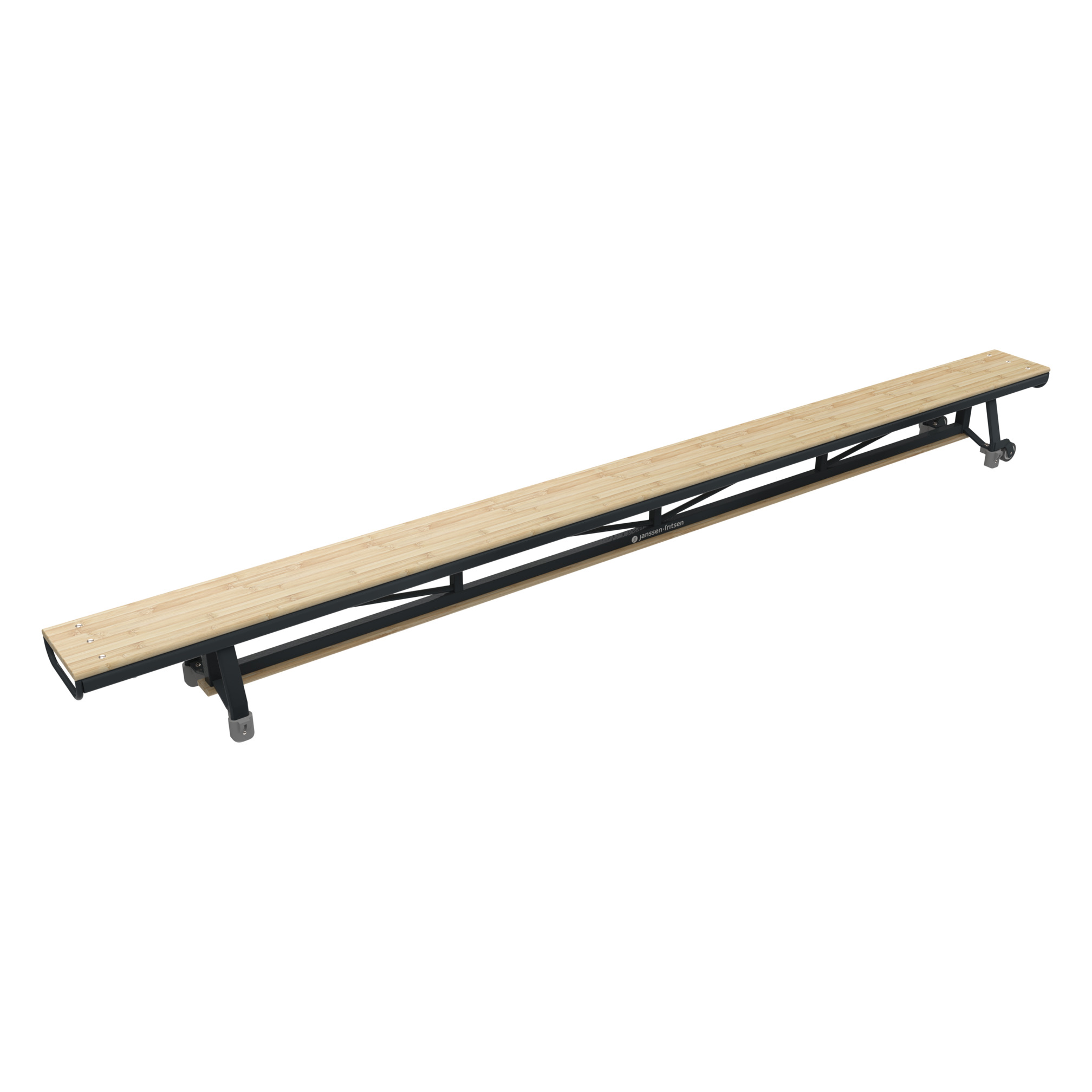 Rerfurbished Turnbank - 300 cm met 7 cm Evenwichtslat