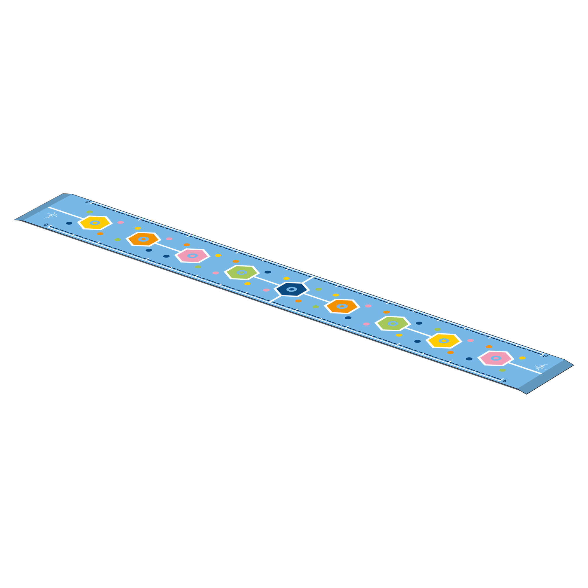 ASM Lange Mat - Hexagon - 10m, sandwichvulling