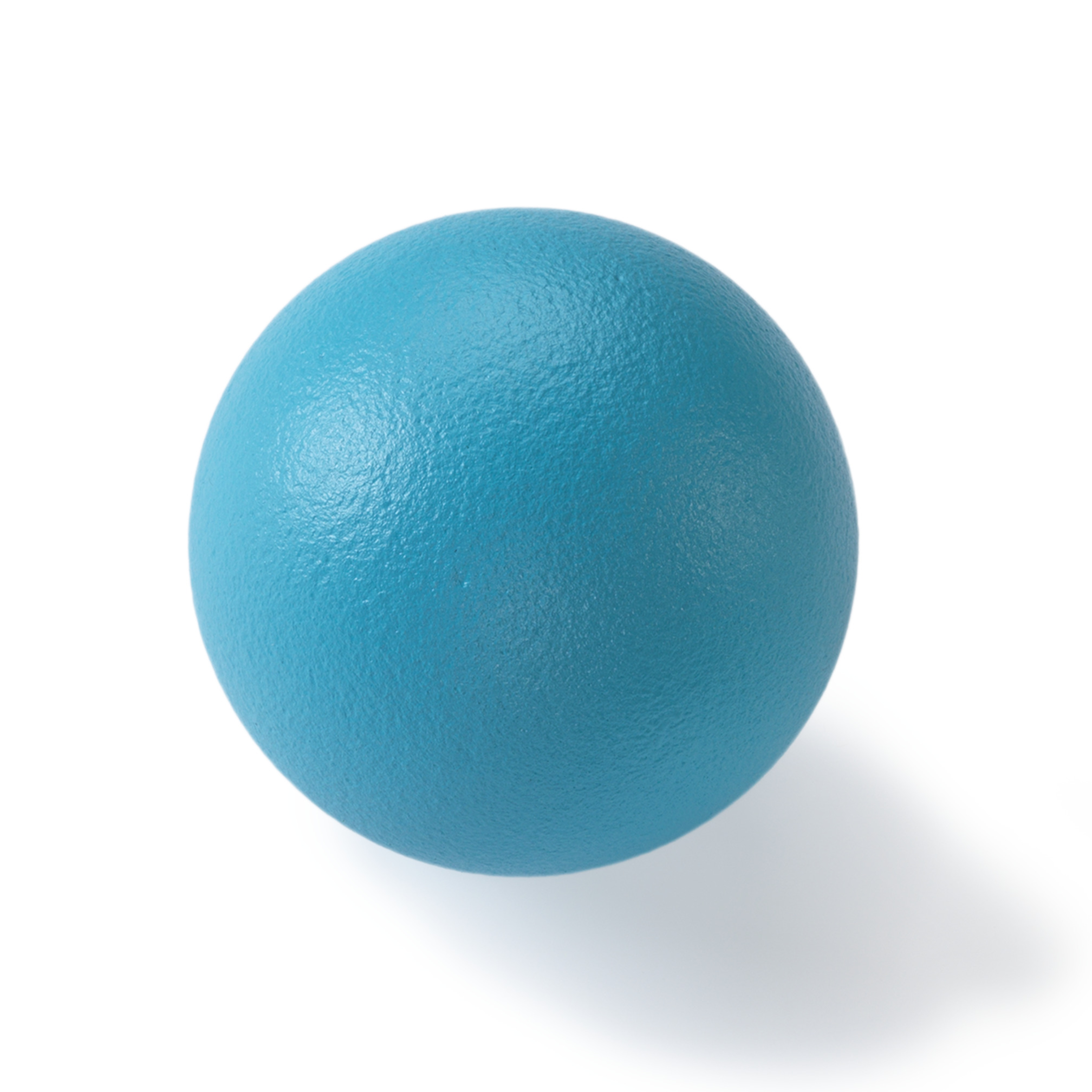 Neon foambal met huid, ø 21 cm, lichtblauw