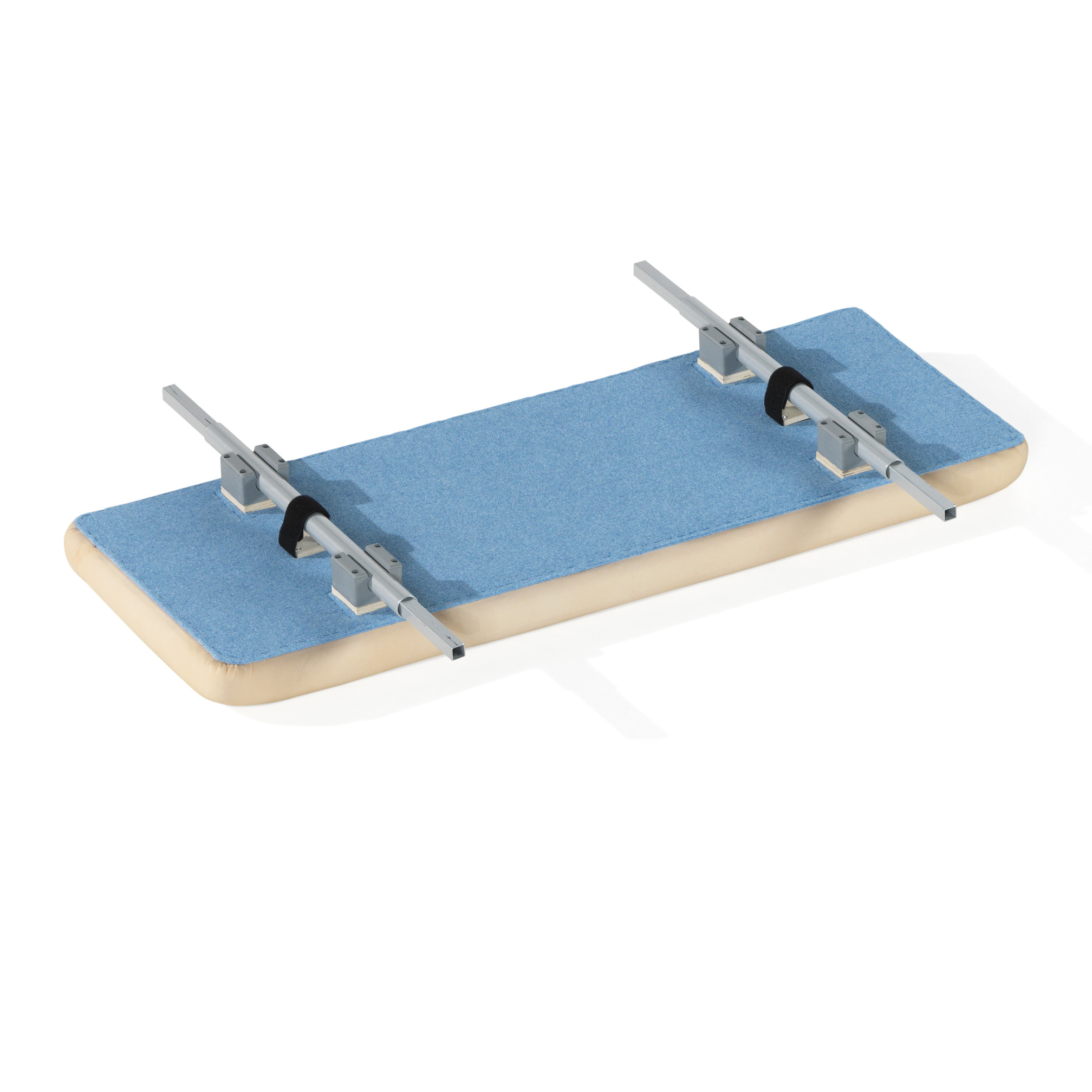 Tussendek met lederen bekleding